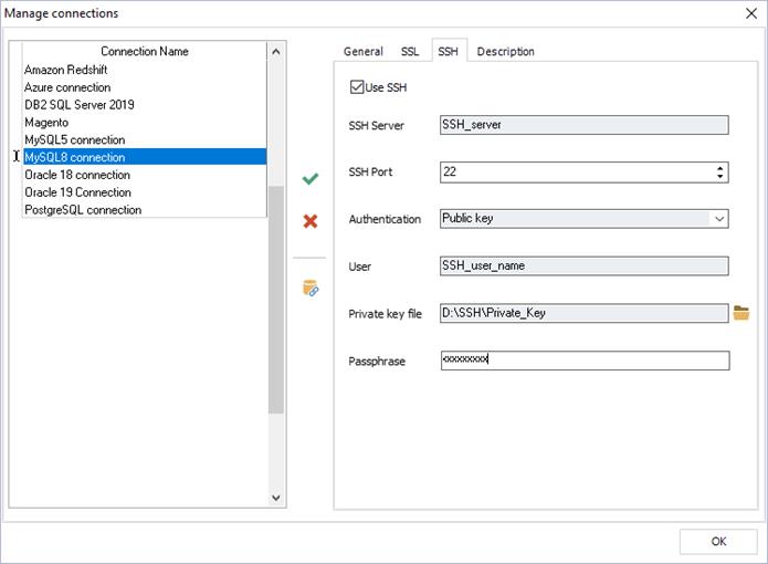 SSH Connection using Public key authentication